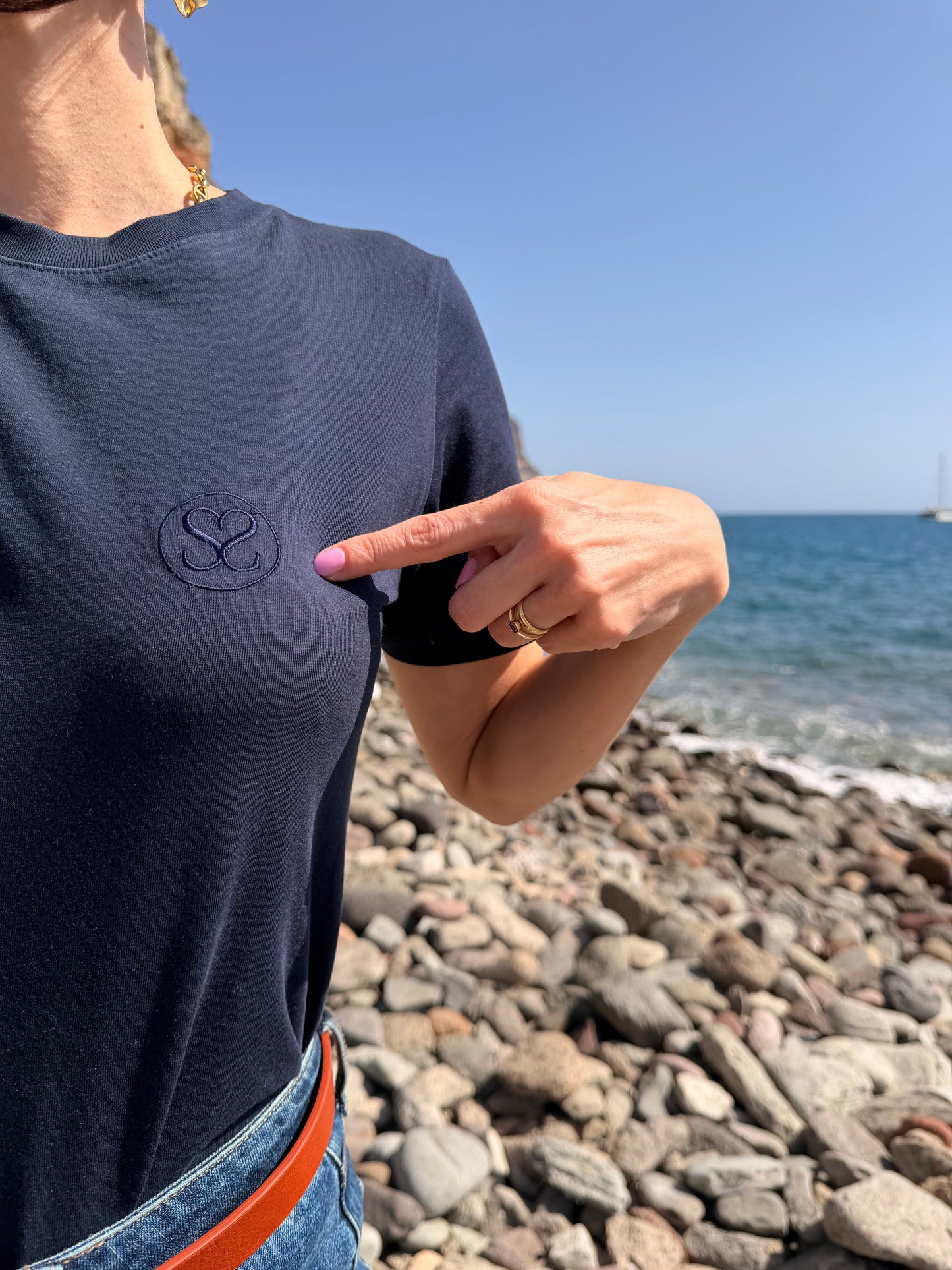 tshirt noli bleu