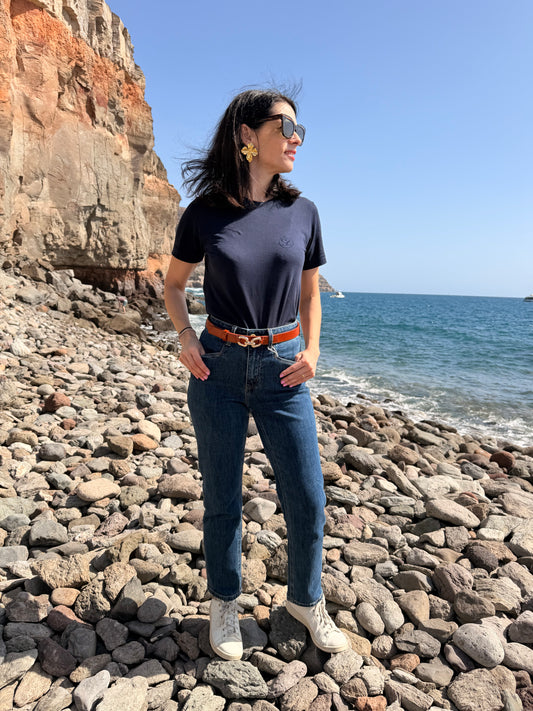 t-shirt noli sisters marine
